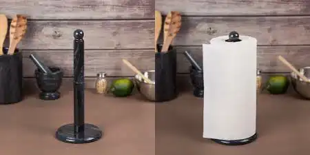 Are Black Marble Paper Towel Holders Sustainable and Eco-Friendly?